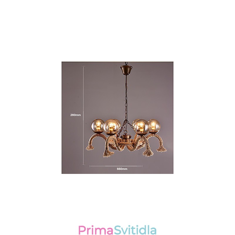 Lustr Mini Styl Vintage Metal