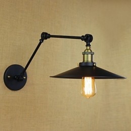 Nástěnná svítidla Swing Lights Nástěnná světla na čtení Mini styl Rustic Lodge Metal