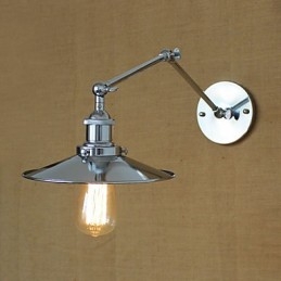 Nástěnná svítidla Swing Lights Nástěnná světla na čtení Mini styl Rustic Lodge Metal