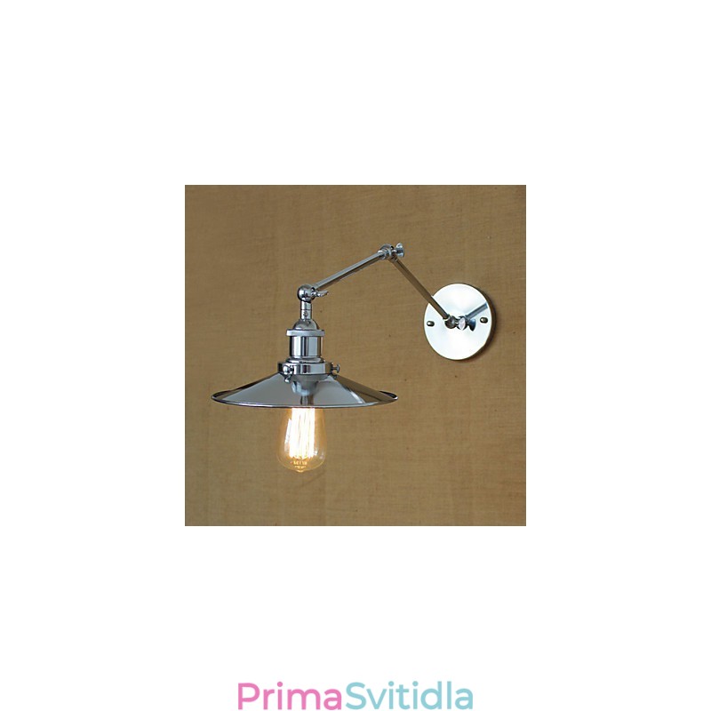 Nástěnná svítidla Swing Lights Nástěnná světla na čtení Mini styl Rustic Lodge Metal