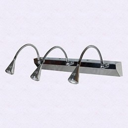 Křišťálové nástěnné svítidla Swing Arm Lights Nástěnná světla na čtení Rustic Lodge Metal