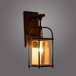 Svítidla s kreativním průmyslovým vzhledem Nástěnná svítidla ve stylu Severní Ameriky s žárovkou Edison Flétna uvnitř barových dekoračních světel