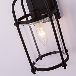 Svítidla s kreativním průmyslovým vzhledem Nástěnná svítidla ve stylu Severní Ameriky s žárovkou Edison Flétna uvnitř barových dekoračních světel