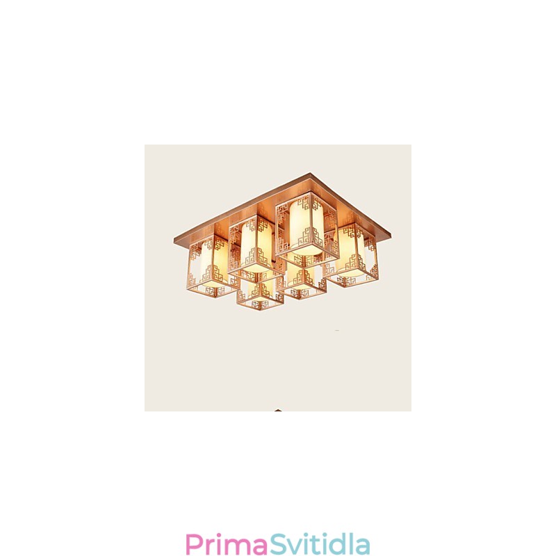 Lampy v čínském stylu Iron Stropní Osvětlení Atmosféra