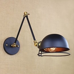 Nástěnná svítidla Swing Lights Nástěnná světla na čtení Mini styl Rustic Lodge Metal