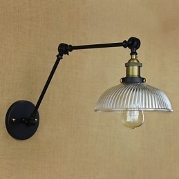 Nástěnná svítidla Swing Lights Nástěnná světla na čtení Mini styl Rustic Lodge Metal