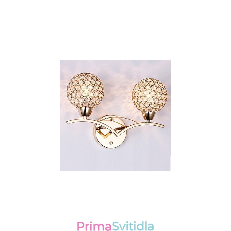 Nástěnné svícny na čtení Nástěnná svítidla Crystal Mini Style Moderní Současný kov