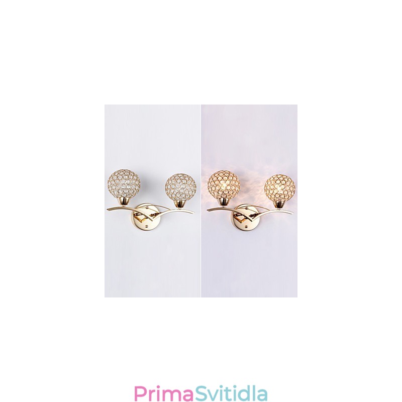 Nástěnné svícny na čtení Nástěnná svítidla Crystal Mini Style Moderní Současný kov