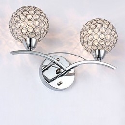 Nástěnné svícny na čtení Nástěnná svítidla Crystal Mini Style Moderní Současný kov