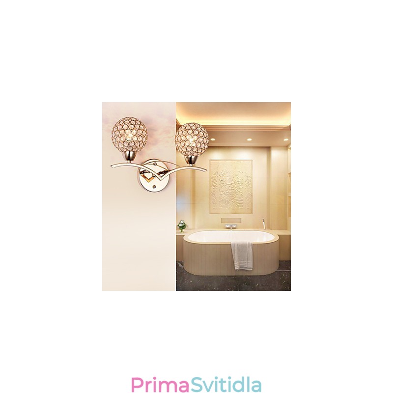 Nástěnné svícny na čtení Nástěnná svítidla Crystal Mini Style Moderní Současný kov