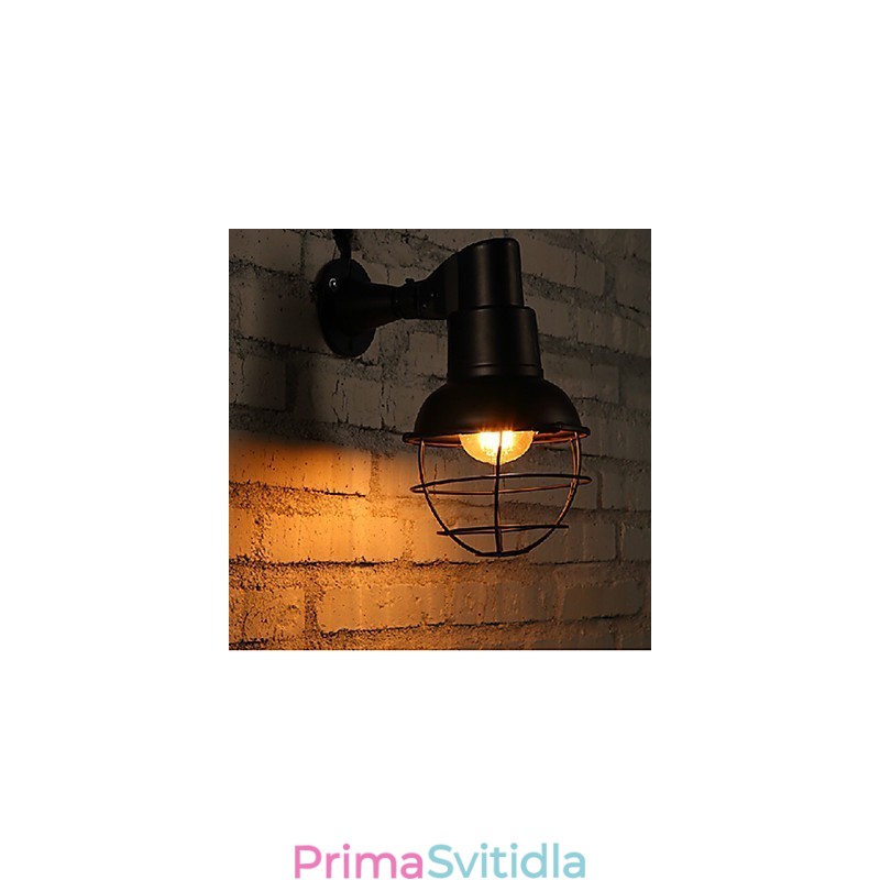 Mini styl nástěnné svícny Rustikální Lodge Metal