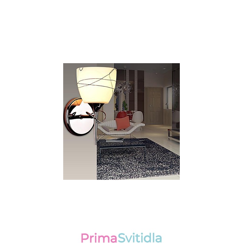 Nástěnné svícny moderní současný kov