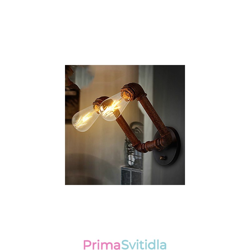 Nástěnné svícny v mini stylu moderního současného kovu