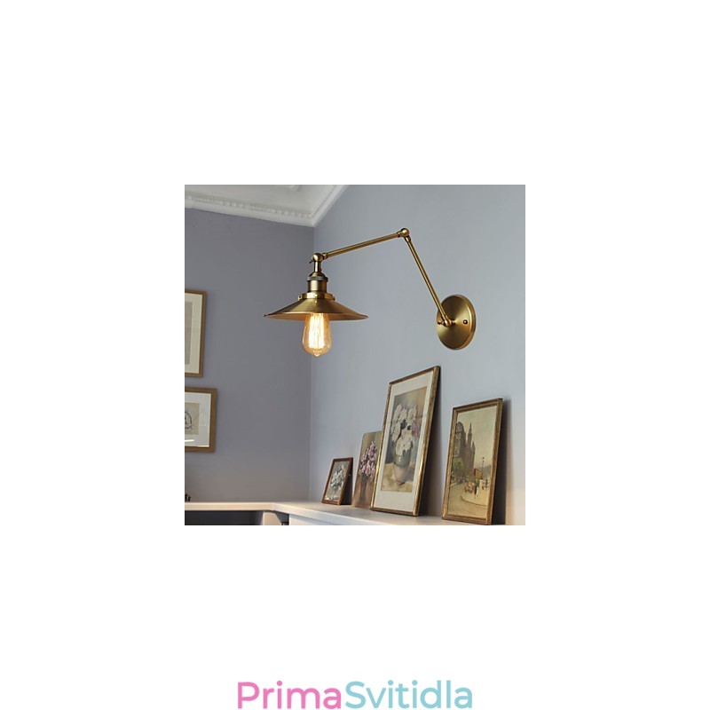 Nástěnné svítidla Max v americkém průmyslovém stylu