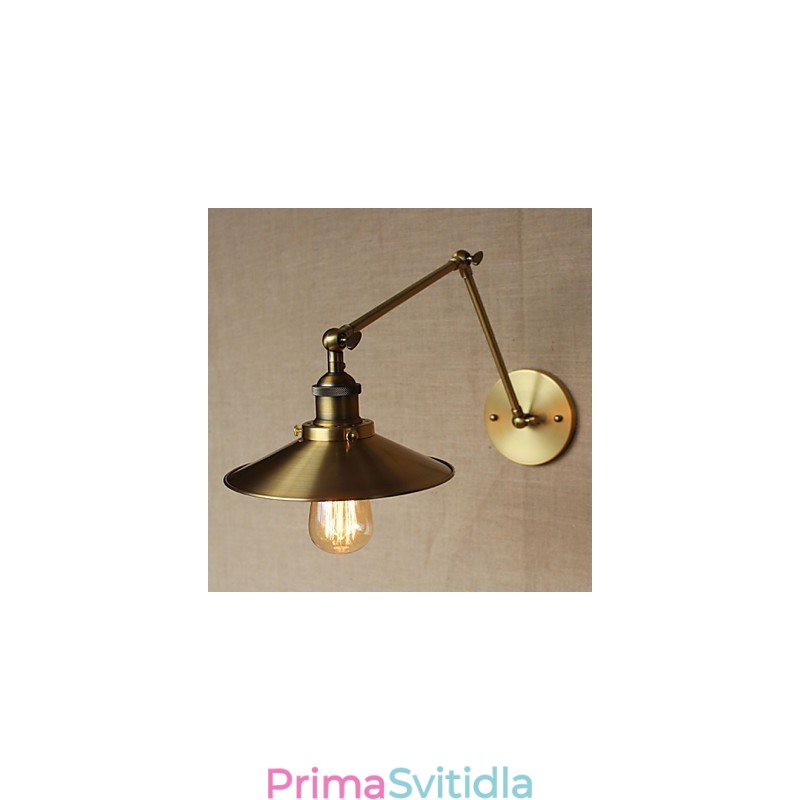 Nástěnné svítidla Max v americkém průmyslovém stylu