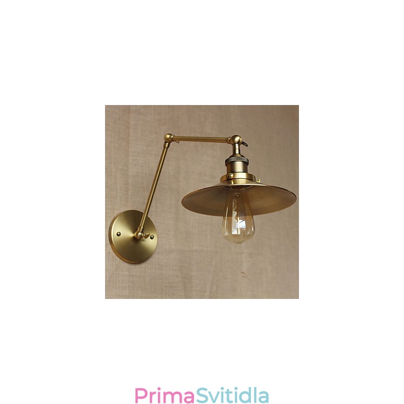 Nástěnné svítidla Max v americkém průmyslovém stylu
