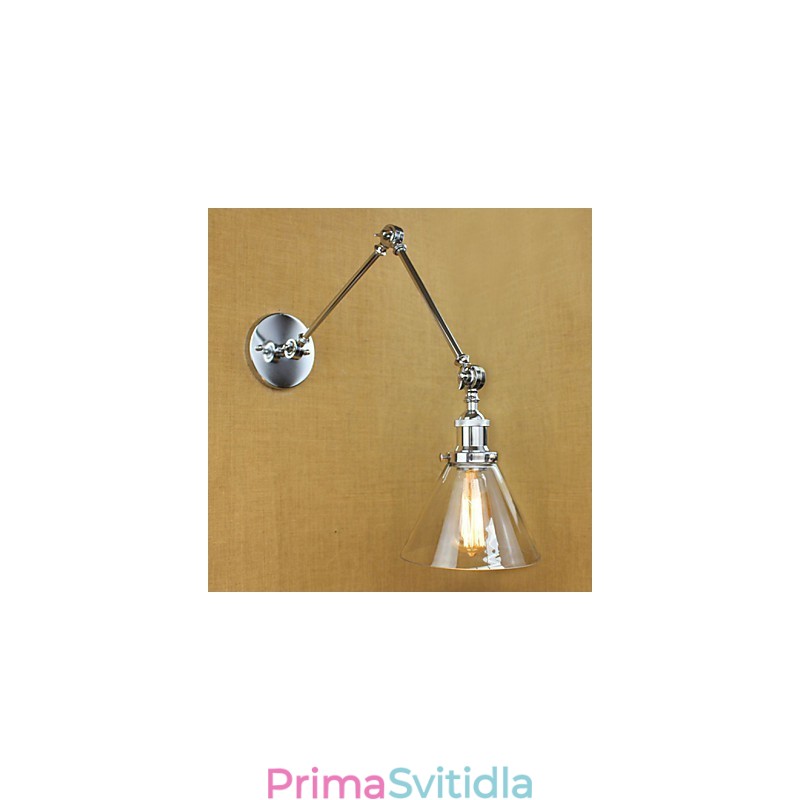 Dekorativní nástěnné svítidlo Silver Mediterranean Village