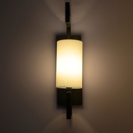 Moderní starožitná lampa v americkém stylu Obývací pokoj Ložnice Hotelové pokoje Bílá látková nástěnná lampa