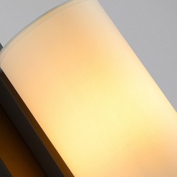 Moderní starožitná lampa v americkém stylu Obývací pokoj Ložnice Hotelové pokoje Bílá látková nástěnná lampa