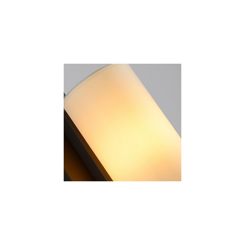 Moderní starožitná lampa v americkém stylu Obývací pokoj Ložnice Hotelové pokoje Bílá látková nástěnná lampa