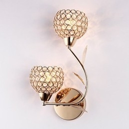 Nástěnné svícny na čtení Nástěnná svítidla Crystal Mini Style Moderní Současný kov