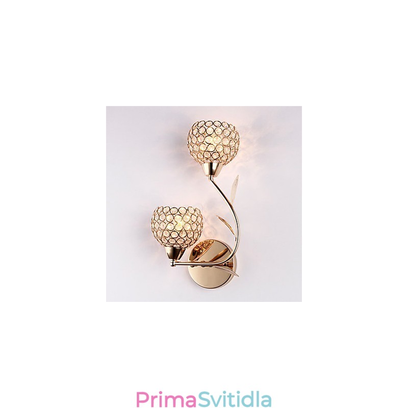 Nástěnné svícny na čtení Nástěnná svítidla Crystal Mini Style Moderní Současný kov