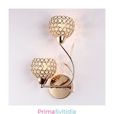 Nástěnné svícny na čtení Nástěnná svítidla Crystal Mini Style Moderní Současný kov Nástěnné svícny na čtení Nástěnná svítidla Crystal Mini Style Moderní Současný kov