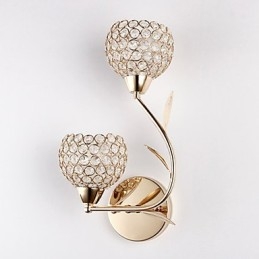Nástěnné svícny na čtení Nástěnná svítidla Crystal Mini Style Moderní Současný kov