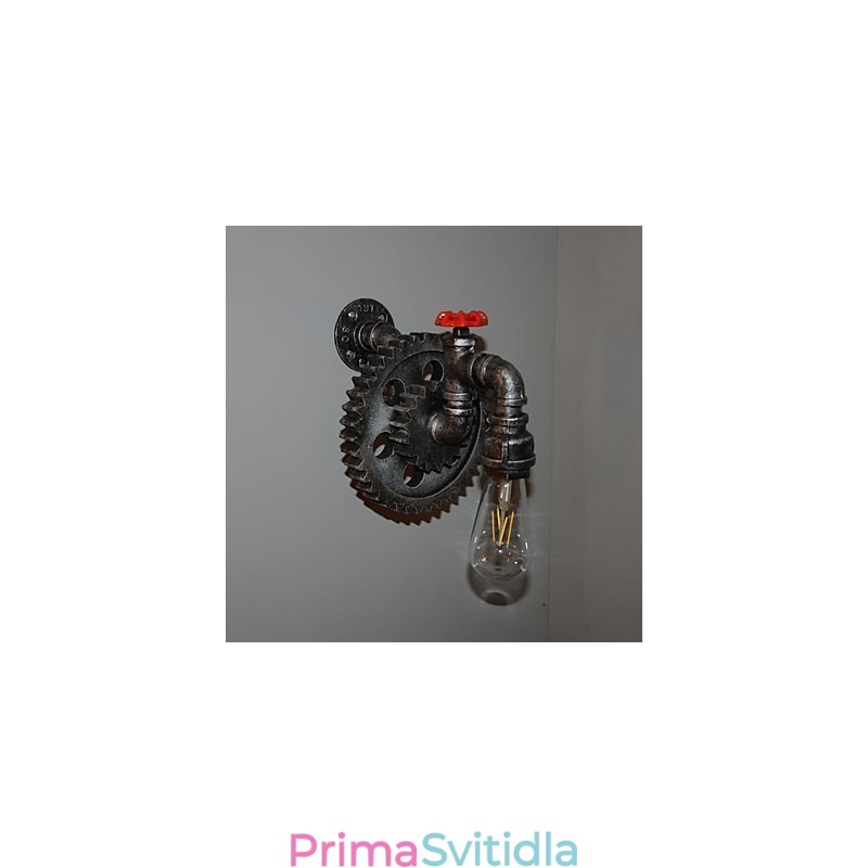 Creative Iron Bar Restaurace Bar Ulička Nástěnná lampa Nástěnná lampa Loft Průmyslové vybavení Osobnost K tomu Staré vodní dýmky