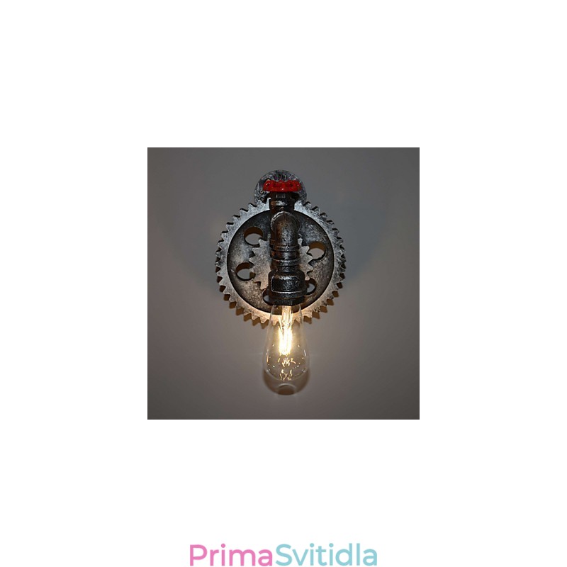 Creative Iron Bar Restaurace Bar Ulička Nástěnná lampa Nástěnná lampa Loft Průmyslové vybavení Osobnost K tomu Staré vodní dýmky