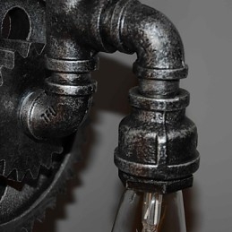 Creative Iron Bar Restaurace Bar Ulička Nástěnná lampa Nástěnná lampa Loft Průmyslové vybavení Osobnost K tomu Staré vodní dýmky