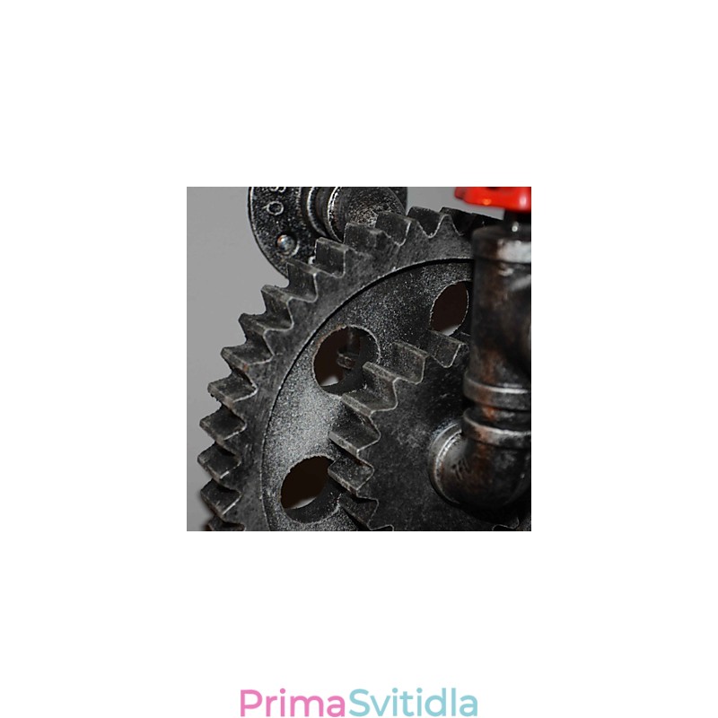 Creative Iron Bar Restaurace Bar Ulička Nástěnná lampa Nástěnná lampa Loft Průmyslové vybavení Osobnost K tomu Staré vodní dýmky