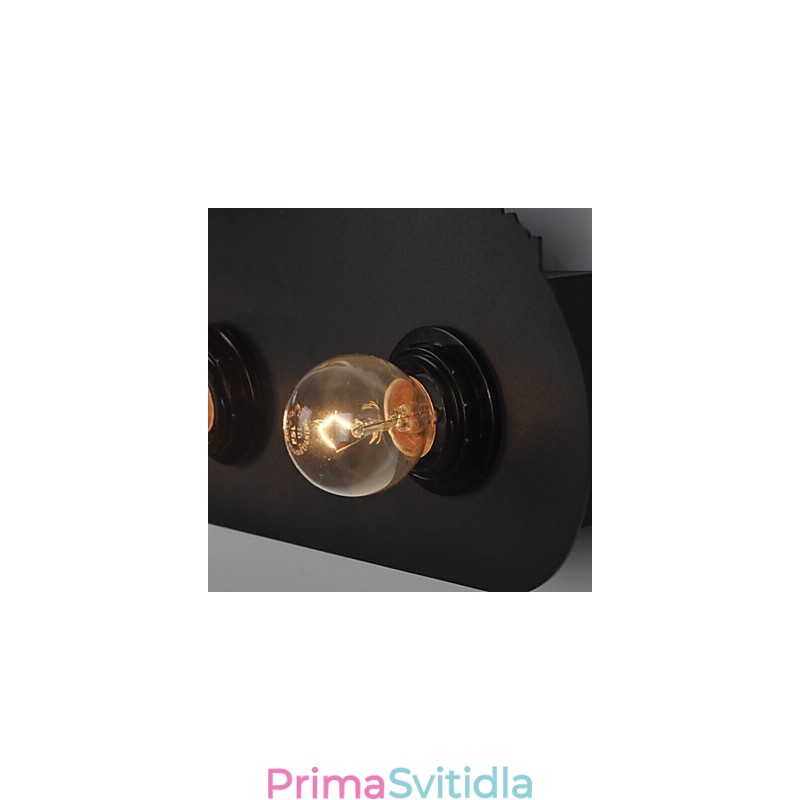 4 světla American Village Pastorační LOFT Styl Ložnice Ulička Iron Retro nástěnné lampy
