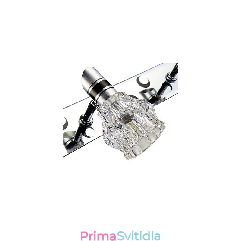 Nové nástěnné osvětlení Wash Jednobarevná bílá lampa pro přední zrcadlo Hardware kovové desky koupelnové nástěnné světlo