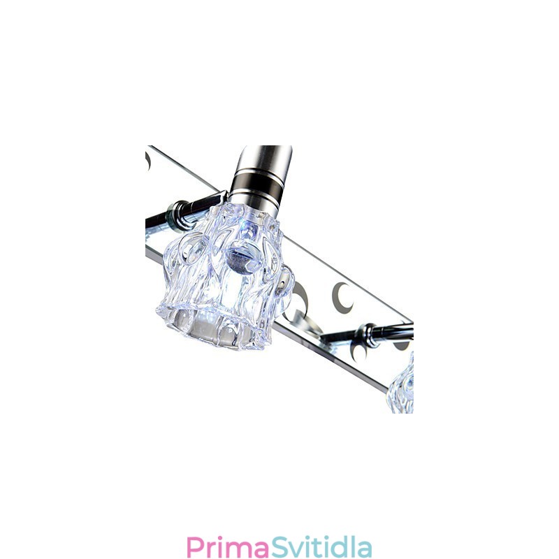 Nové nástěnné osvětlení Wash Jednobarevná bílá lampa pro přední zrcadlo Hardware kovové desky koupelnové nástěnné světlo