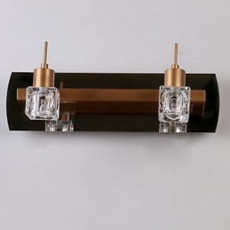 Křišťálové koupelnové osvětlení Modern Contemporary G4 Metal