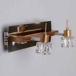 Křišťálové koupelnové osvětlení Modern Contemporary G4 Metal