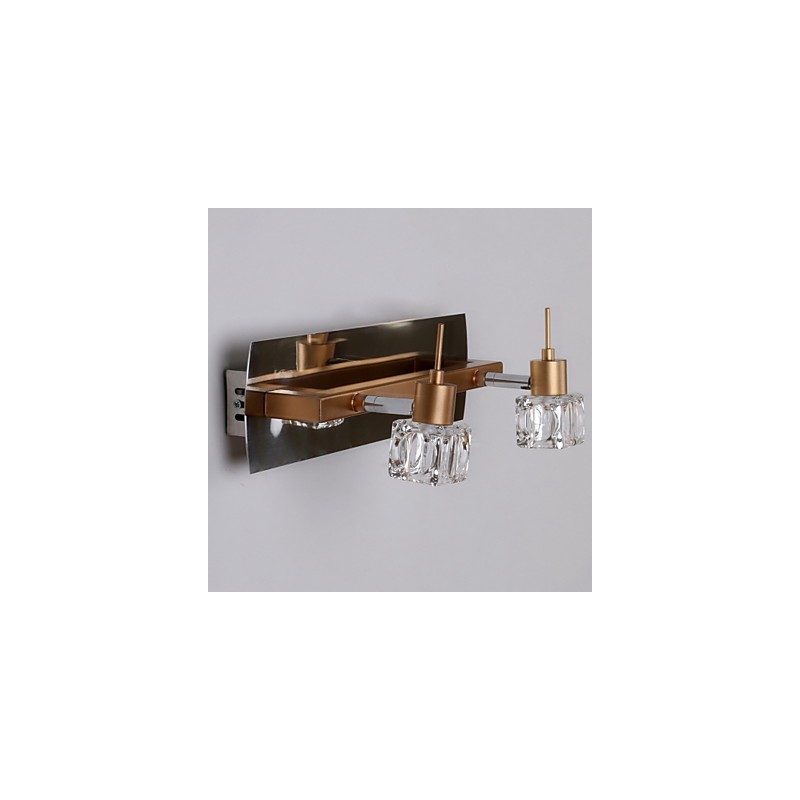 Křišťálové koupelnové osvětlení Modern Contemporary G4 Metal