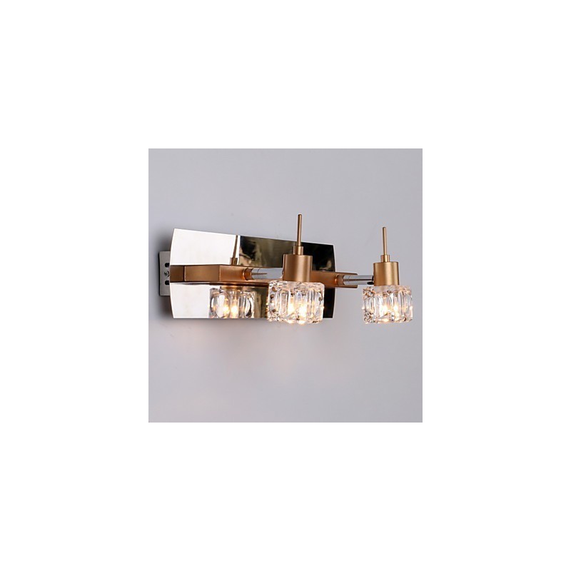 Křišťálové koupelnové osvětlení Modern Contemporary G4 Metal