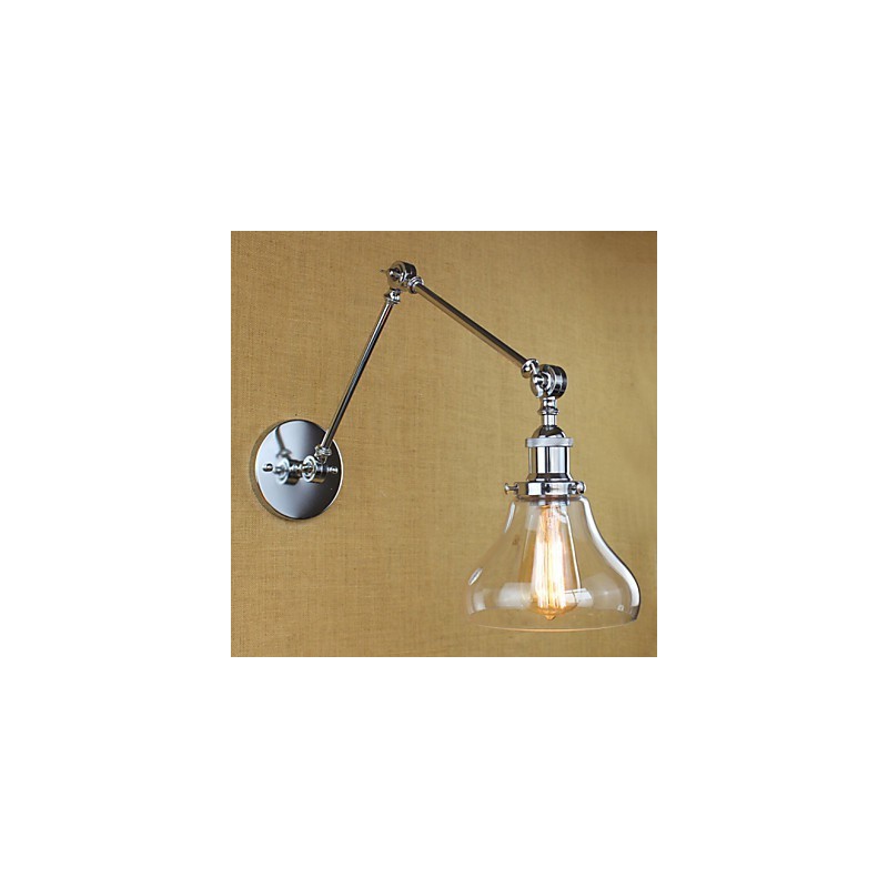 Chromované sklo s dvojitým ramenem Nastavitelný stříbrný bar KTV Noční ulička Restaurace Hotelový pokoj Stěna