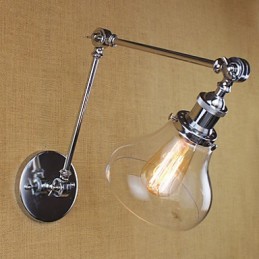 Chromované sklo s dvojitým ramenem Nastavitelný stříbrný bar KTV Noční ulička Restaurace Hotelový pokoj Stěna