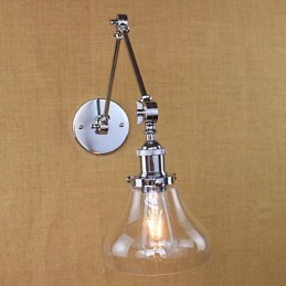 Chromované sklo s dvojitým ramenem Nastavitelný stříbrný bar KTV Noční ulička Restaurace Hotelový pokoj Stěna