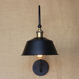 American Country LOFT Průmyslové stroje Lehký vítr Retro Villa Nostalgická Jídelna Žehlička Dekorativní nástěnná lampa