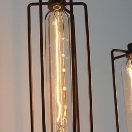 Loft American Country Retro Železná nástěnná lampa Art Industry Lights