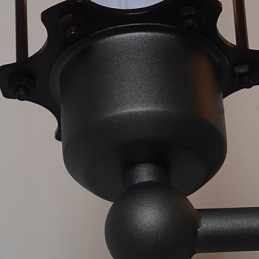 Loft American Country Retro Železná nástěnná lampa Art Industry Lights