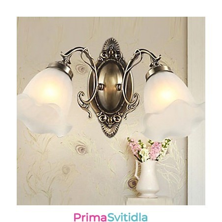 Retro skleněná jednoduchá evropská moderní elegance kovaná nástěnná lampa světlo Retro skleněná jednoduchá evropská moderní elegance kovaná nástěnná lampa světlo