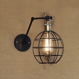 Nástěnná svítidla Swing Lights Nástěnná světla na čtení Mini styl Rustic Lodge Metal