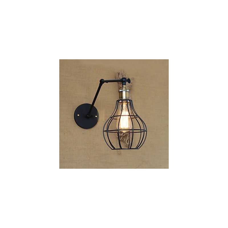Nástěnná svítidla Swing Lights Nástěnná světla na čtení Mini styl Rustic Lodge Metal