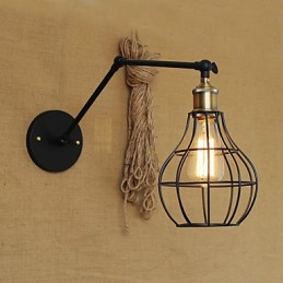 Nástěnná svítidla Swing Lights Nástěnná světla na čtení Mini styl Rustic Lodge Metal