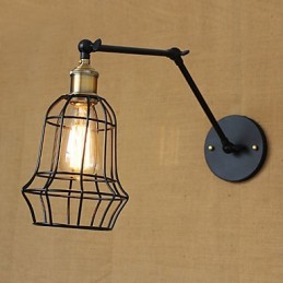 Nástěnná svítidla Swing Lights Nástěnná světla na čtení Mini styl Rustic Lodge Metal